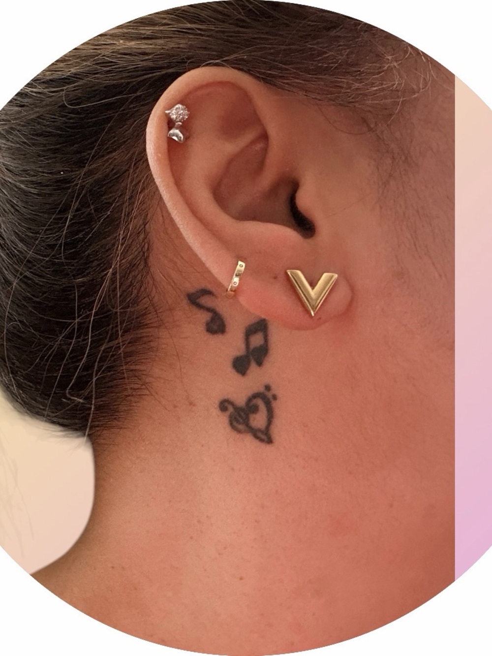 Gold V-Stud Ear Jacket - Women Jewelry